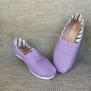 TOMS Alpargata Purple Canvas
